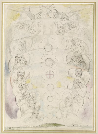 The Deity, from whom proceed the Nine Spheres, illustration to the 